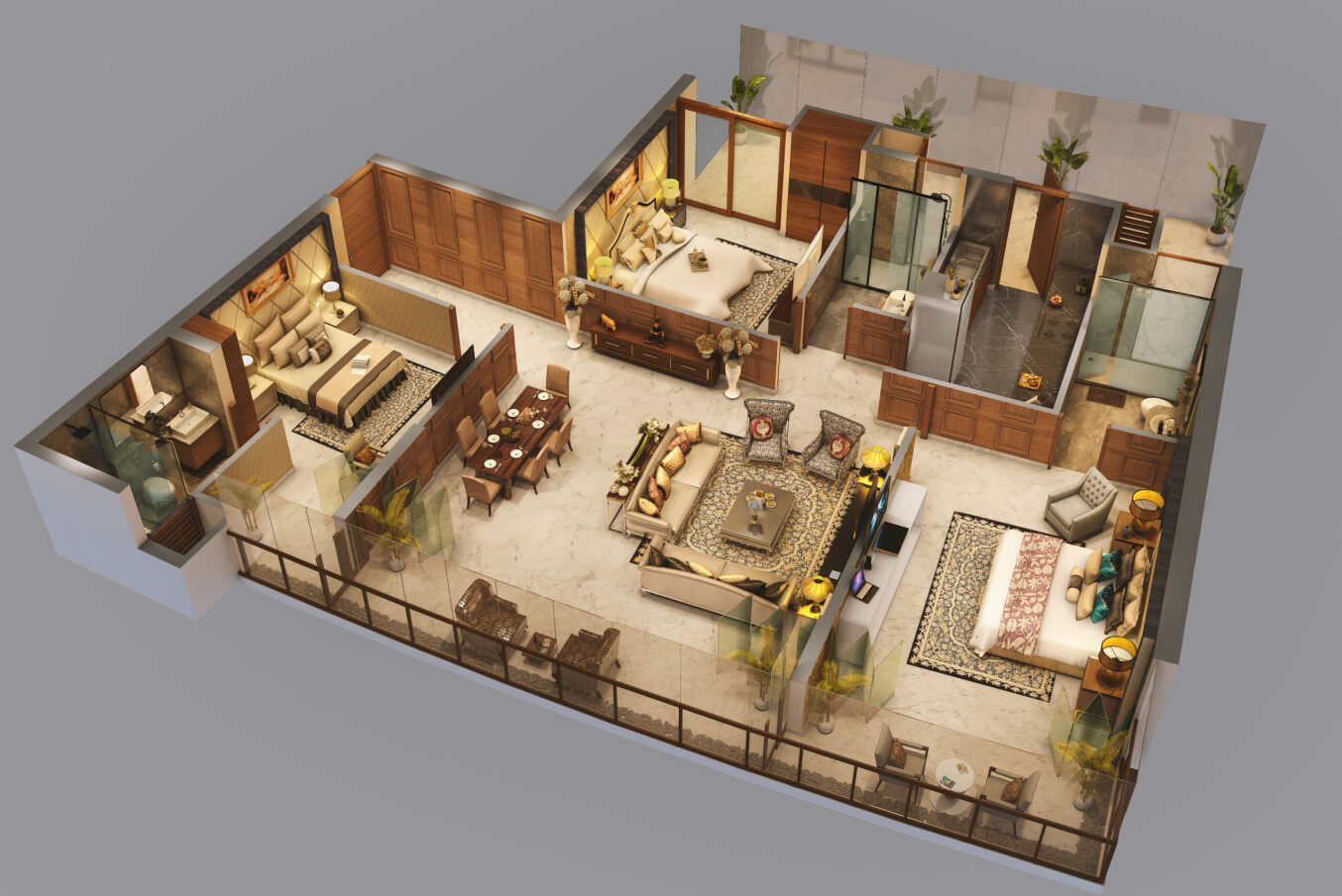 The Leela Sky Villas, New Delhi Floor plan